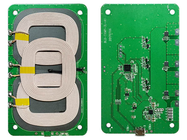 3線圈無(wú)線充電路板方案